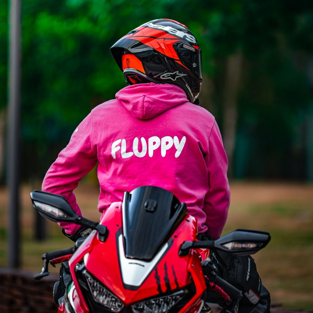 Fluppy Hoodie — detail